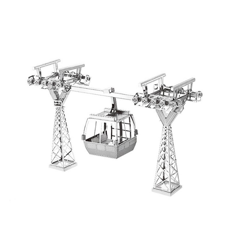 Architectural Diy Handmade 3D Metal Puzzle Adult Stereo Model Assembly Educational Toy High - Image 1